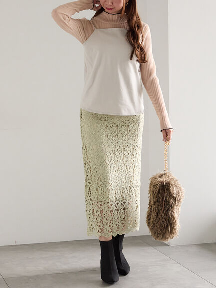 前後2WAYサテン&スムースキャミソール（グレー/チャコールグレー/ブラック）｜Te chichi（テチチ）通販