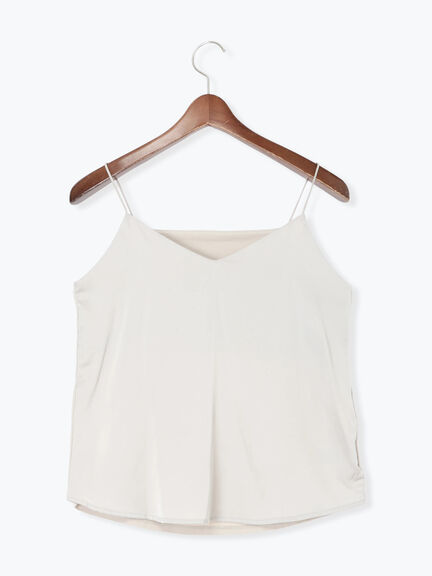 前後2WAYサテン&スムースキャミソール（グレー/チャコールグレー/ブラック）｜Te chichi（テチチ）通販