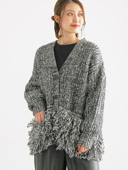 カーディガン(グレー/灰色系)｜Te chichi（テチチ）公式通販