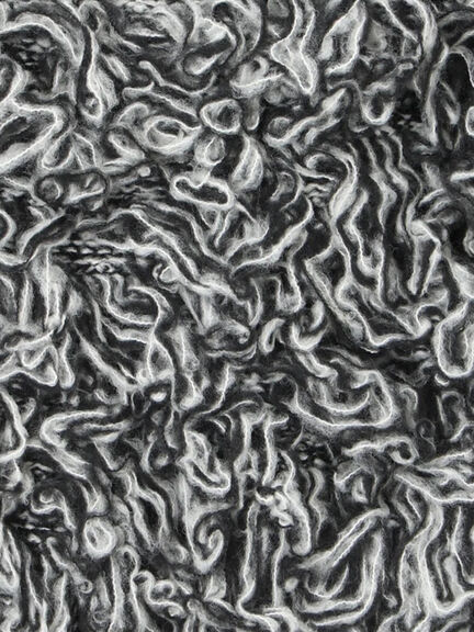 ループ編みコンパクトジップベスト（グレー）｜Te chichi（テチチ）通販