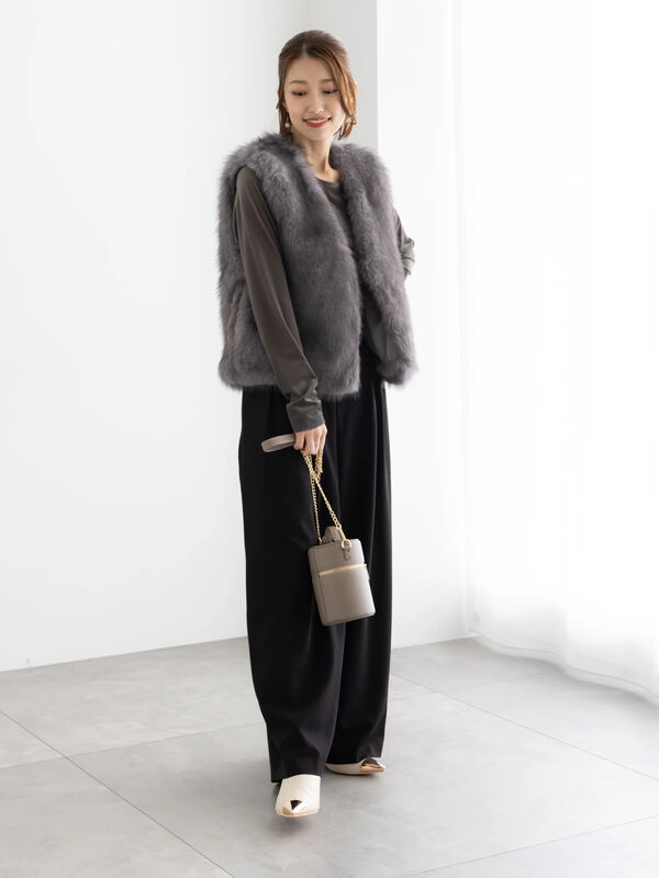 セール】 タックワイドフルレングスパンツ《2025winter catalog item