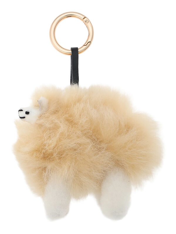 COSY/コージー Sheep BAGチャーム（グレー/ベージュ/ダークブラウン