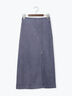 スエードサイドZIPスカート（オフホワイト/チャコールグレー/ブルー）｜Te chichi（テチチ）通販