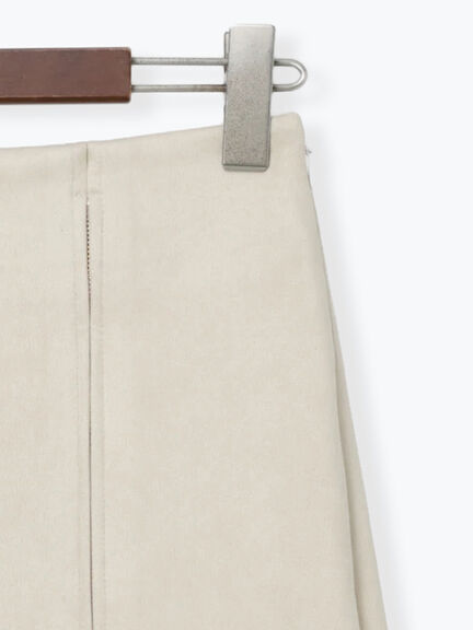 スエードサイドZIPスカート（オフホワイト/チャコールグレー/ブルー）｜Te chichi（テチチ）通販