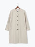 【宮本茉由着用】ウールメルトンノーカラーロングコート《2025winter catalog item》（ベージュ/モカ/ネイビー）｜Te chichi（テチチ）通販