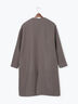 【宮本茉由着用】ウールメルトンノーカラーロングコート《2025winter catalog item》（ベージュ/モカ/ネイビー）｜Te chichi（テチチ）通販
