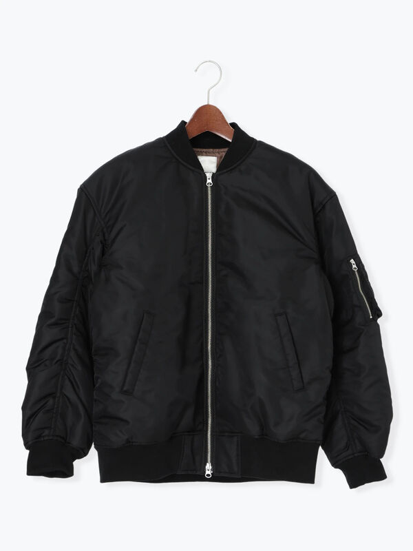 セール】 MA-1ブルゾン《2025winter catalog item》（ブラック/ライト