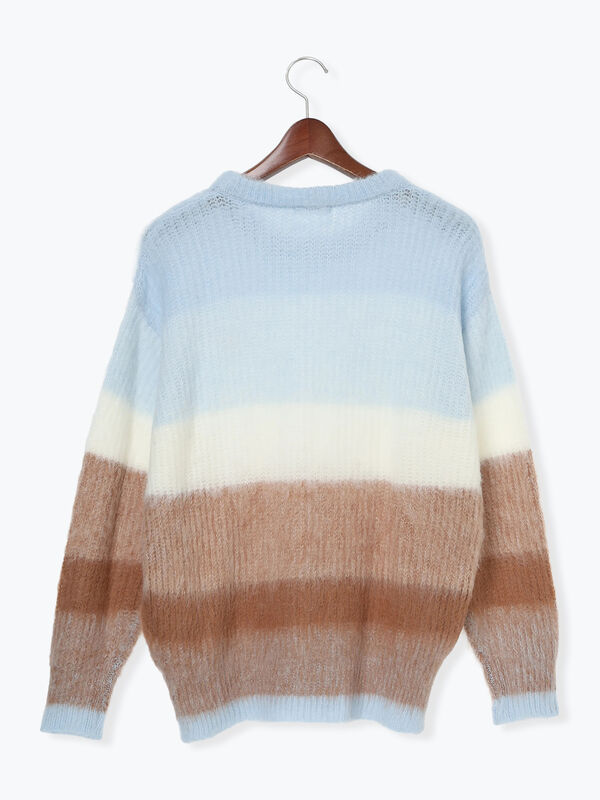 セール】 グラデーションニット《2025winter catalog item》（ミント