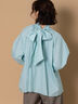 ビッグリボン2WAYブラウス《2025winter catalog item》（オフホワイト/ミント/サックスブルー）｜Te chichi（テチチ）通販