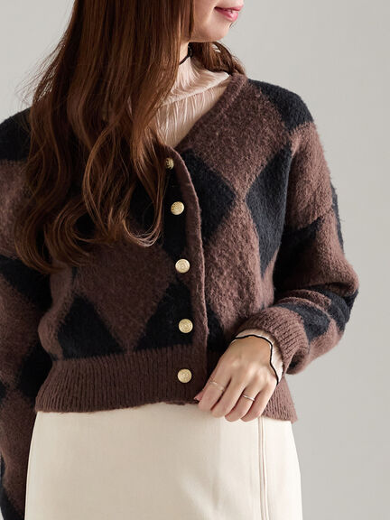 カーディガン(ブラウン/茶色系)｜レディースファッション通販のCAN