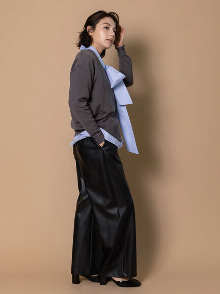 【Disney】101/刺繍Vネックカーディガン（オフホワイト/グレー/ネイビー）｜Te chichi（テチチ）通販