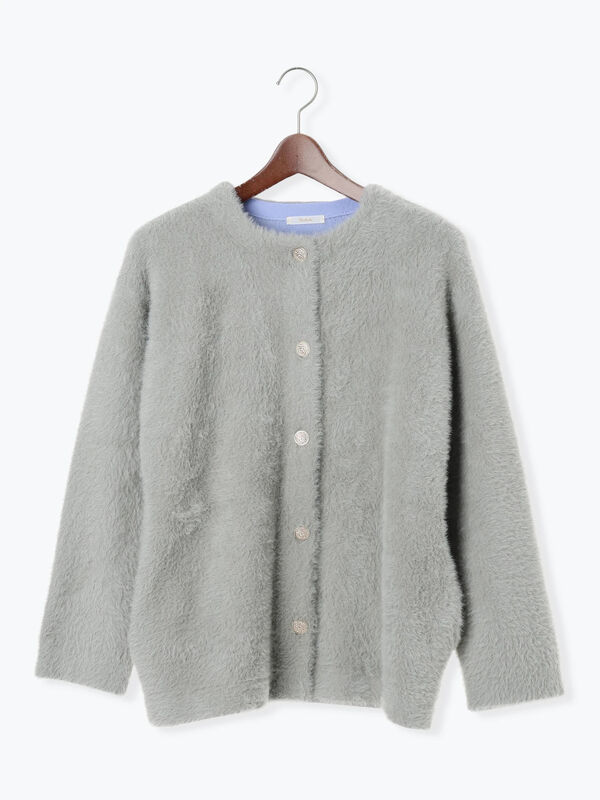 R by Te chichi】ダブルフェイスフェザーカーディガン《2025winter