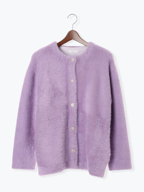 R by Te chichi】ダブルフェイスフェザーカーディガン《2025winter