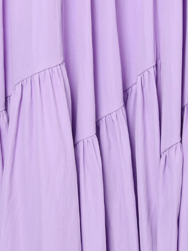 セール】 マットタフタバイヤスティアードスカート《2025winter