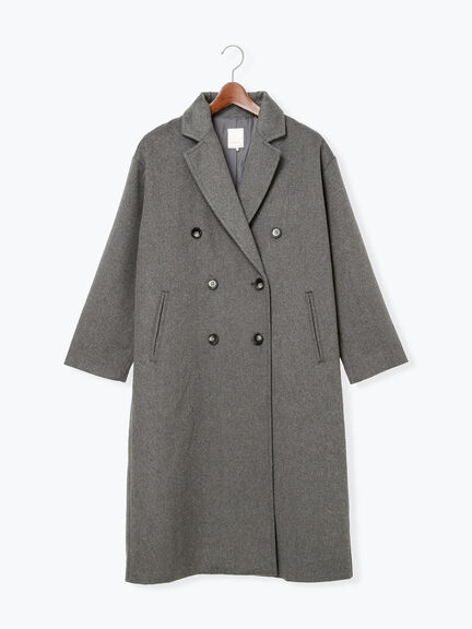 【宮本茉由着用】チェスターコート（チャコールグレー/モカ/ブルー）｜Te chichi（テチチ）通販