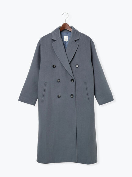 【宮本茉由着用】チェスターコート（チャコールグレー/モカ/ブルー）｜Te chichi（テチチ）通販