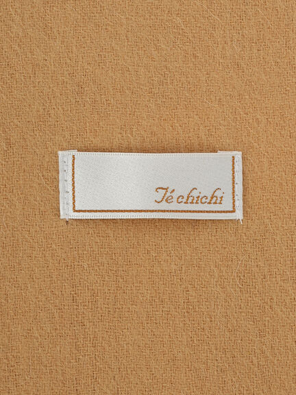 ウールプレーンストール（オフホワイト/ボルドー/キャメル/Ｓグレー）｜Te chichi（テチチ）通販