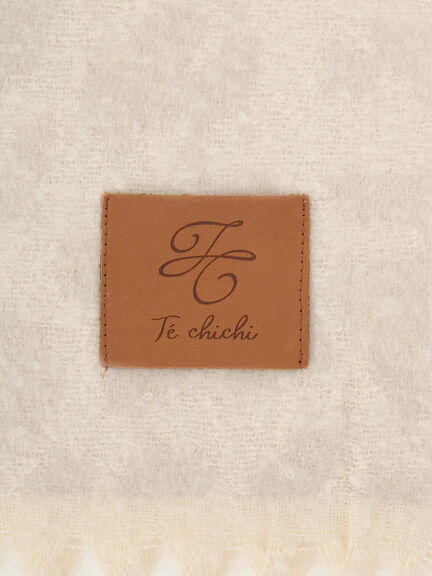 レオパードマフラー（オフホワイト/チャコールグレー/ベージュ）｜Te chichi（テチチ）通販