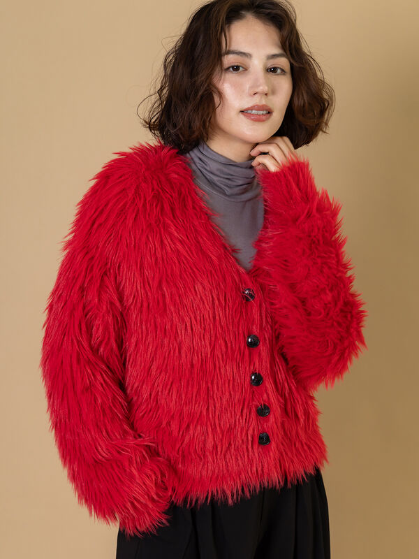 r*7様 THE TOE カーディガン 赤 r*7様 THE TOE カーディガン 赤 Westminster Shaggy Cardigan – THE TOÉ