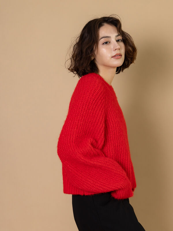 R by Te chichi】畦編みショートニット《2025winter catalog item