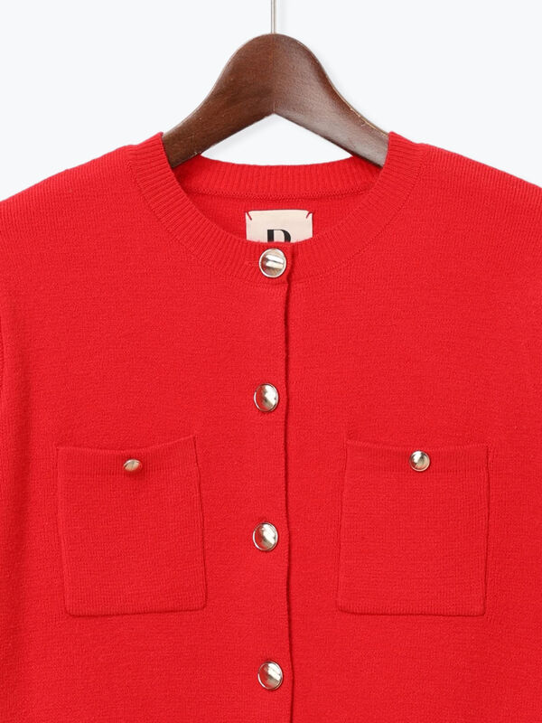 R by Te chichi】ポケット付きミラノリブカーディガン《2025winter