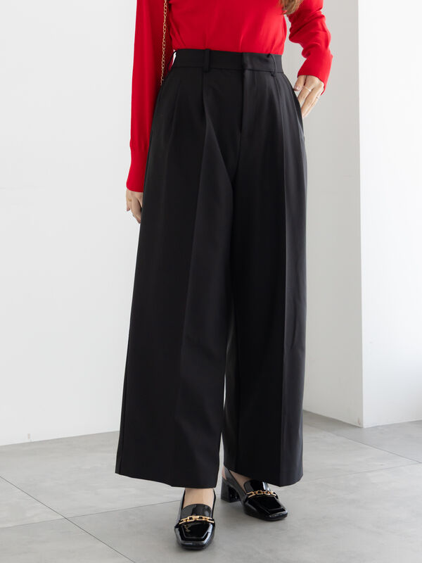 セール】 TRツイル2タックワイドパンツ《2025winter catalog item