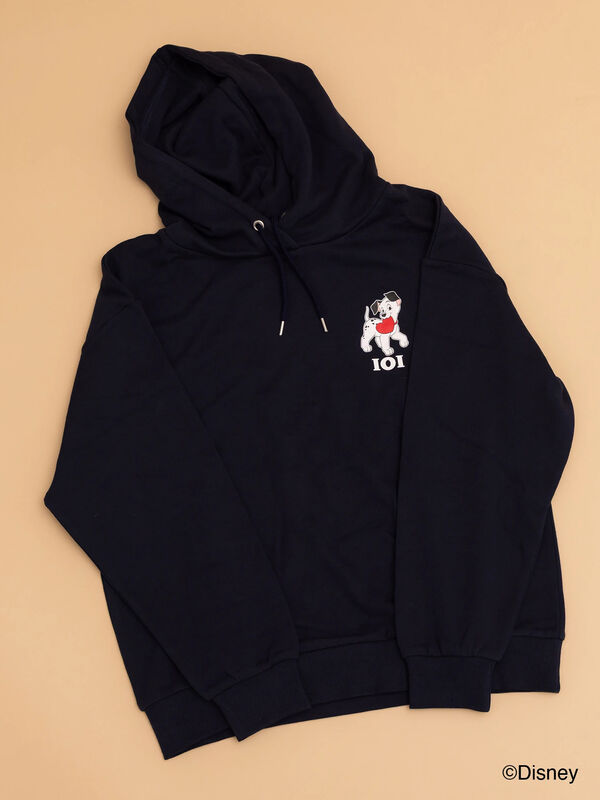 セール】 【Disney】101/プルオーバーパーカー（オフホワイト/ネイビー