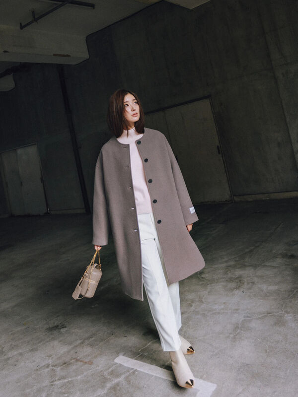 セール】 【宮本茉由着用】ダブルクロスペンシルパンツ《2025winter