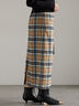 チェックナロースカート（ブラック/キャメル）｜Te chichi（テチチ）通販