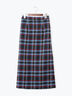 チェックナロースカート（ブラック/キャメル）｜Te chichi（テチチ）通販