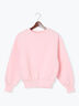 ワンポイント刺繍裏起毛プルオーバー（オフホワイト/ピンク/サックスブルー）｜Te chichi（テチチ）通販