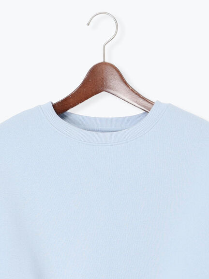 ワンポイント刺繍裏起毛プルオーバー（オフホワイト/ピンク/サックスブルー）｜Te chichi（テチチ）通販