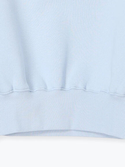 ワンポイント刺繍裏起毛プルオーバー（オフホワイト/ピンク/サックスブルー）｜Te chichi（テチチ）通販