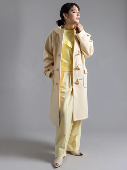 【Atelier Bonheur】ダッフルコート（イエロー）｜Te chichi（テチチ）通販