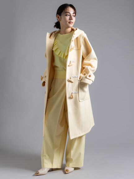 【Atelier Bonheur】ダッフルコート（イエロー）｜Te chichi（テチチ）通販