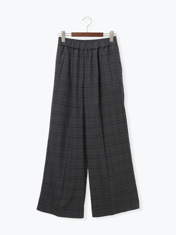 セール】 【宮本茉由着用】グレンチェックスラックス