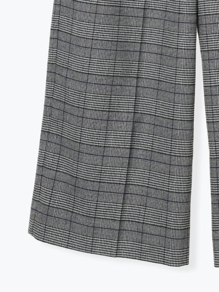 【宮本茉由着用】グレンチェックスラックス（チャコールグレー/ブラック）｜Te chichi（テチチ）通販