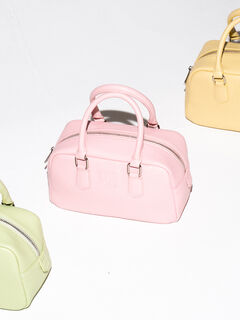 ちぃちゃん⭐朱いオーストリッチボストンバッグ ちぃちゃん⭐朱いオーストリッチボストンバッグ ちぃちゃん様専用⭐朱