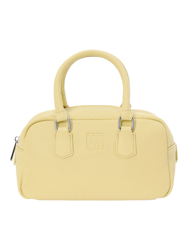 セール】 エンボスロゴミニボストンバッグ（ピンク/イエロー/ミント