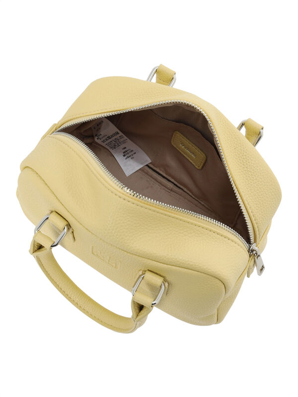 セール】 エンボスロゴミニボストンバッグ（ピンク/イエロー/ミント