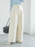 【宮本茉由着用】コーデュロイワイドパンツ（オフホワイト）｜Te chichi（テチチ）通販