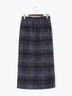 シャギーチェックスカート（グレー/ネイビー）｜Te chichi（テチチ）通販