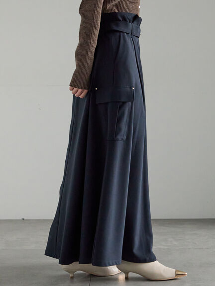 カーゴフレアスカート（チャコールグレー/カーキ/ネイビー）｜Te chichi（テチチ）通販