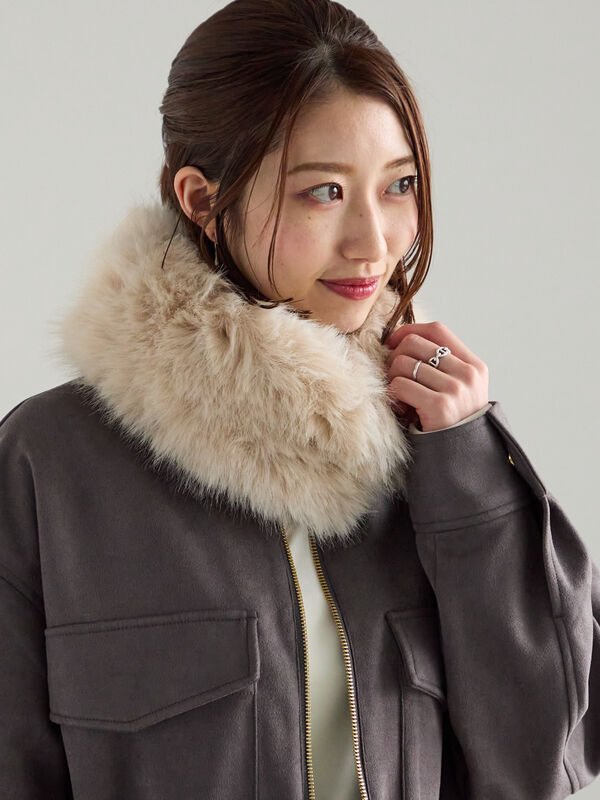 CTHY AEROGEL LIMONTA パデッドマフラー　定価25000円 AEROGEL×LIMONTA PADDED MUFFLER | CTHY