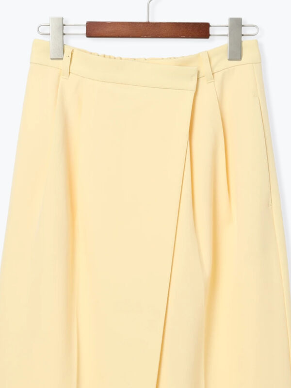 セール】 【Atelier Bonheur】アシメタックワイドパンツ《2025winter