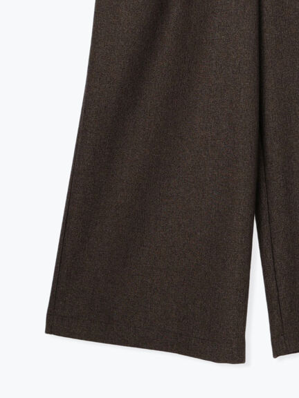 ツイーディーダブルコンビネゾン（チャコールグレー/ブラウン）｜Te chichi（テチチ）通販