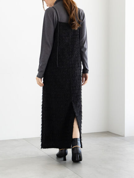 カットジャガードキャミワンピース（オフホワイト/ブラック）｜Te chichi（テチチ）通販