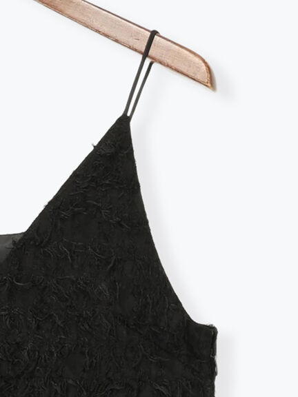 カットジャガードキャミワンピース（オフホワイト/ブラック）｜Te chichi（テチチ）通販