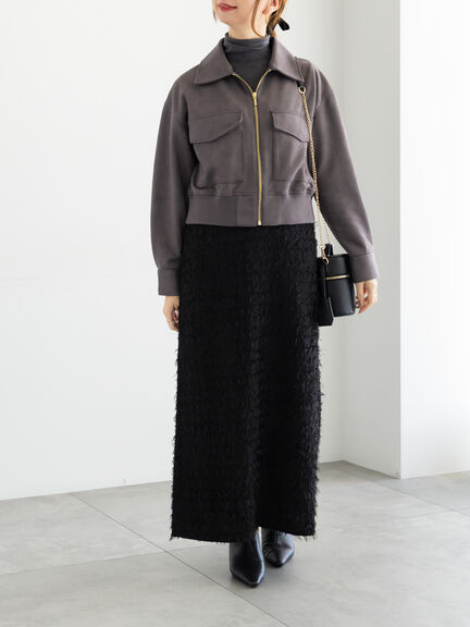 ライトタートルニット（シルバー/チャコールグレー/ブラック/ネイビー）｜Te chichi（テチチ）通販