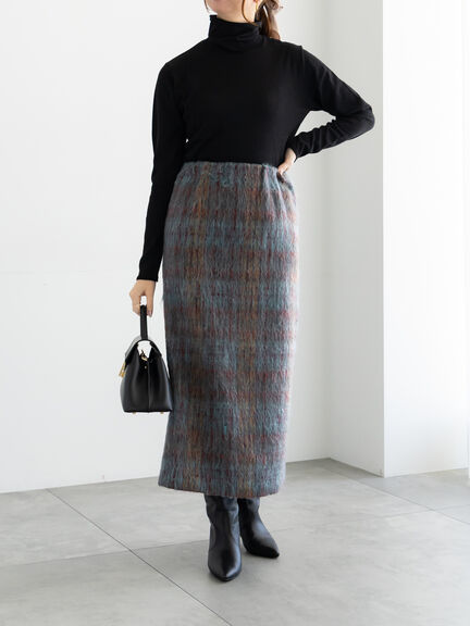 ライトタートルニット（シルバー/チャコールグレー/ブラック/ネイビー）｜Te chichi（テチチ）通販